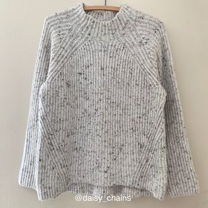 Madewell Donegal Northfield Mockneck Sweater